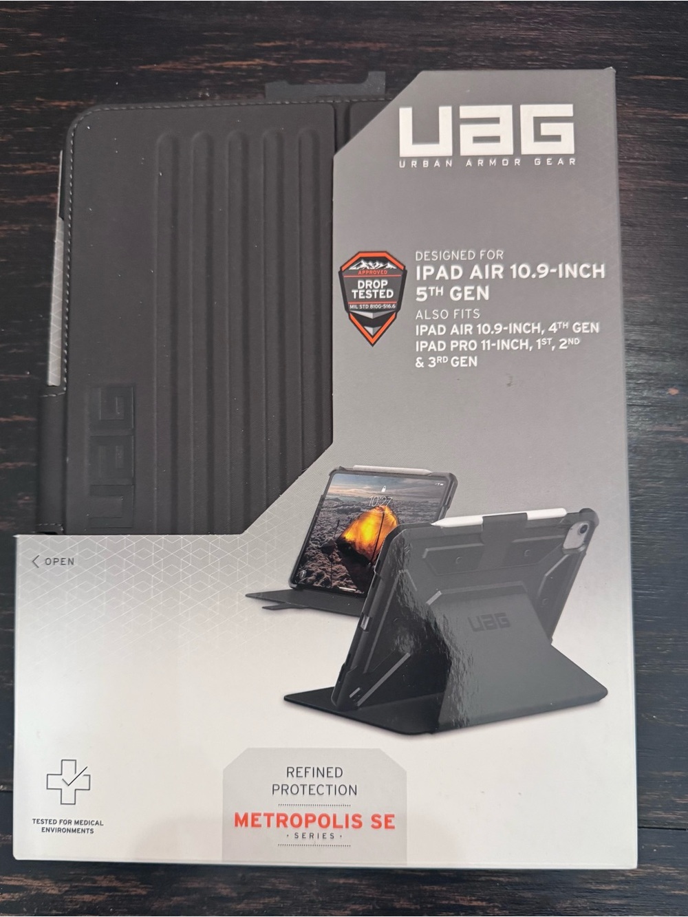 UAG Metropolis SE Case for iPad Air 10.9-inch by UAG - Black